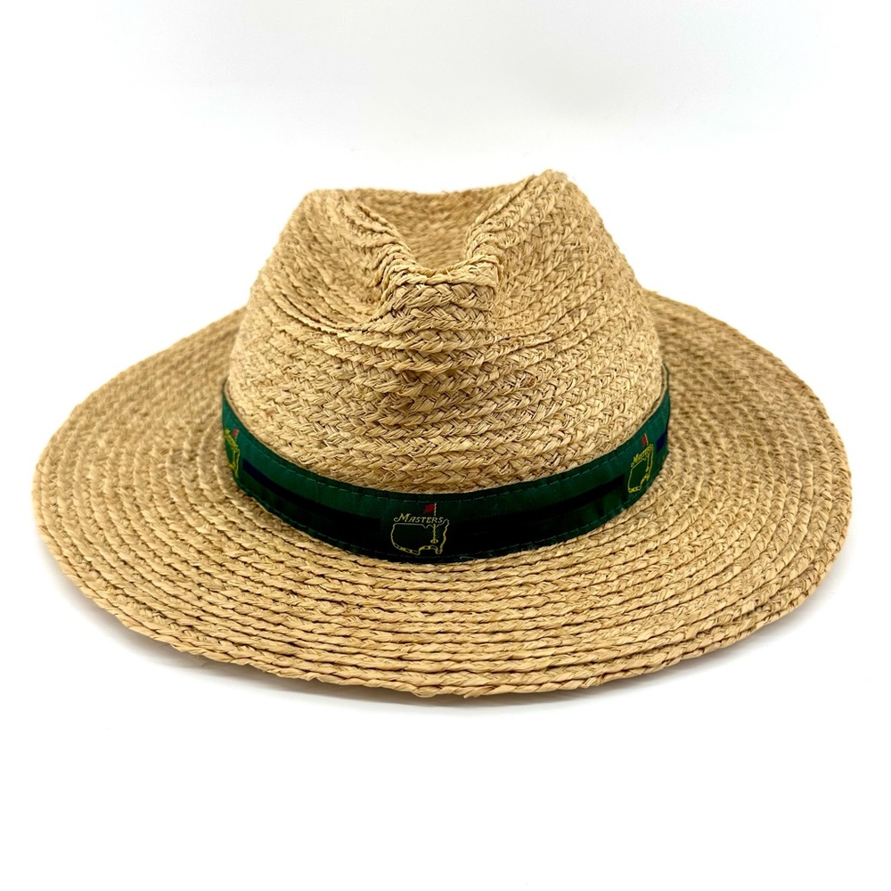 ✨SALE✨ Masters Golf Straw Hat with Dark Green Band